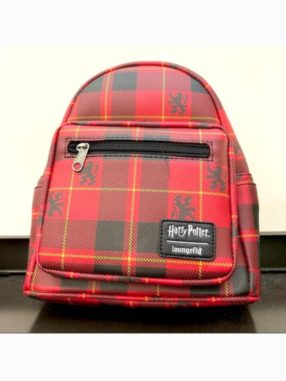 Harry Potter x Loungefly Gryffindor plaid mini backpack